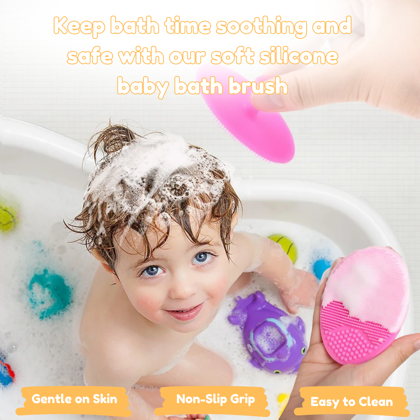 Vosene Kids 3-in-1 Lice Repellent Shampoo & Spray with Baby Brush & Comb