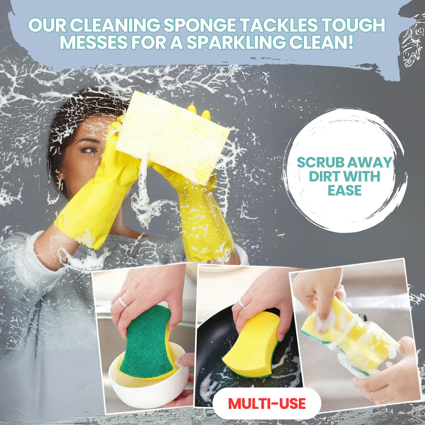 Astonish Mould & Mildew Blaster 750ml Set - Black Mould Remover Spray